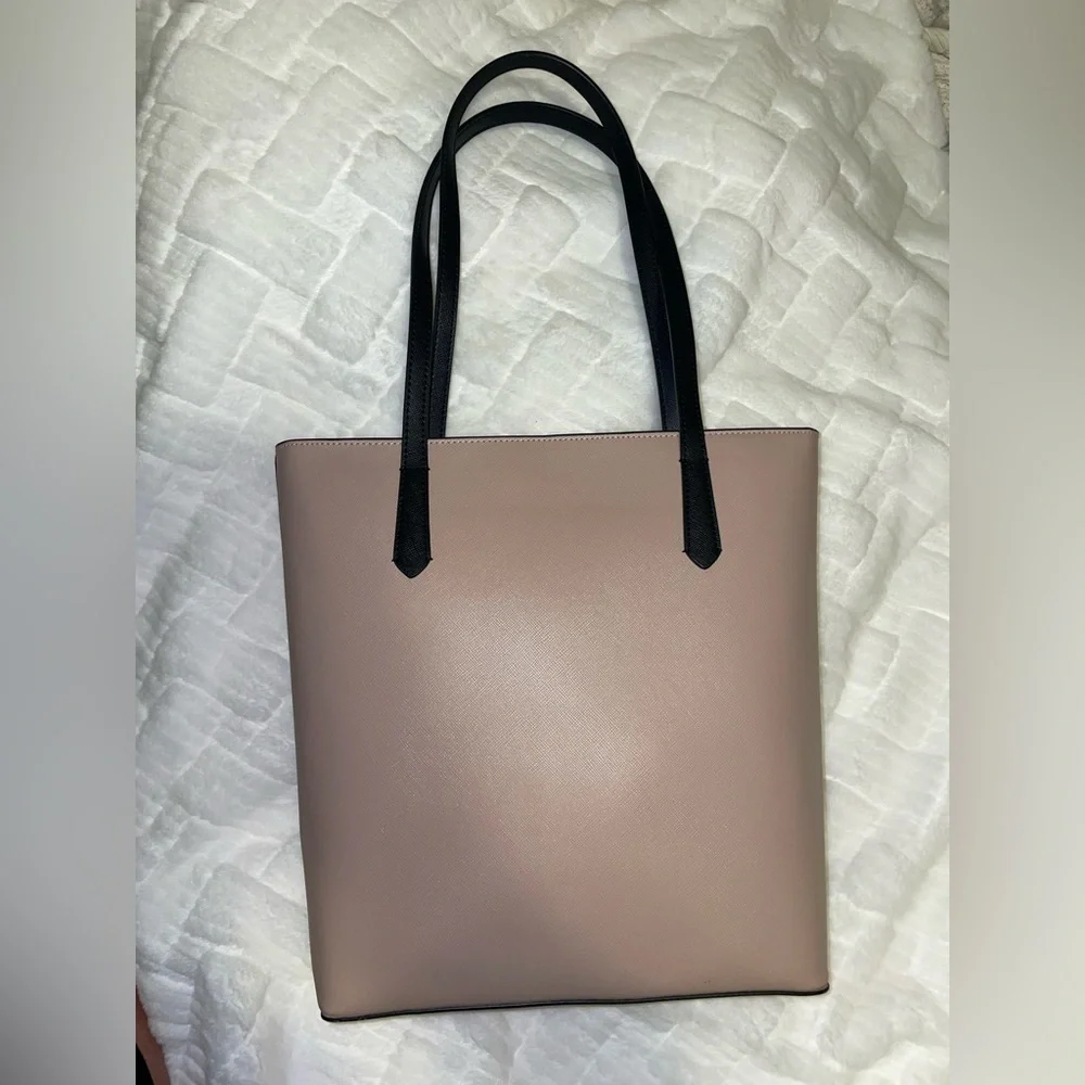 Kate Spade New York Daily Tote Zip Shoulder Bag Toasted Hazelnut Multi Leather - Picture 8 of 11